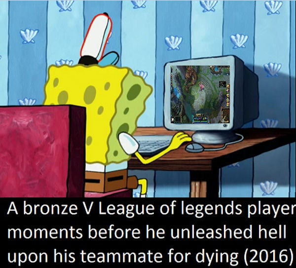league of legends spongebob