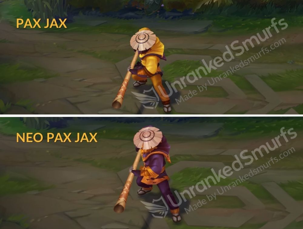 Neo Pax Jax and Pax Jax comparison side by side
