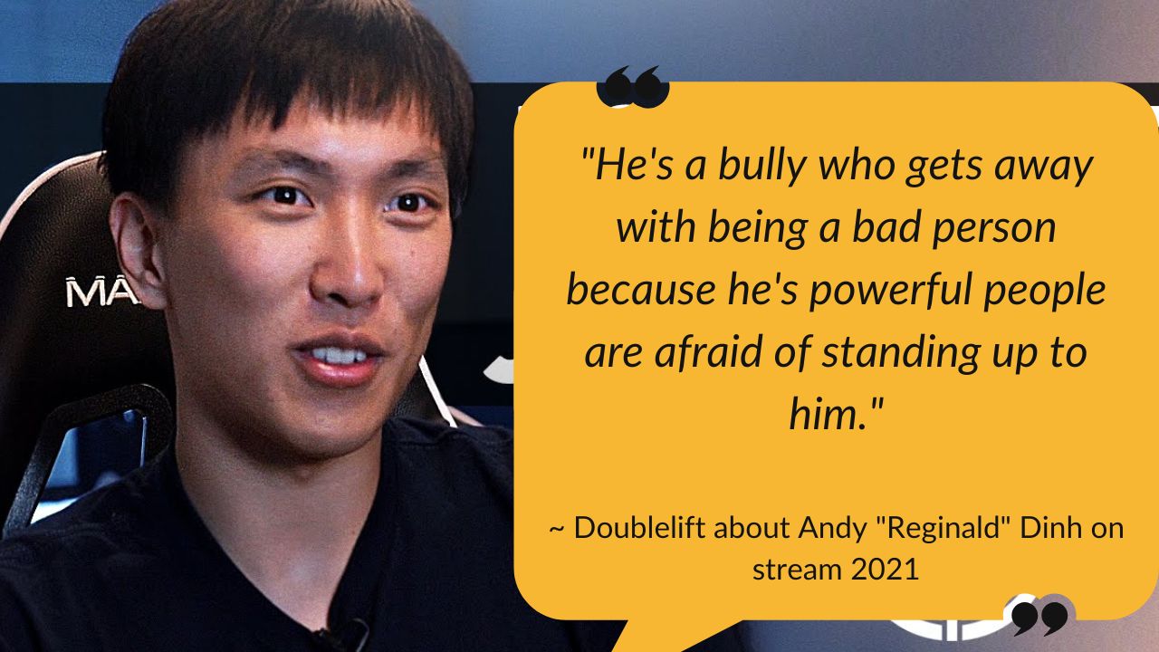 Dobulelift about Andy Reginald Dinh
