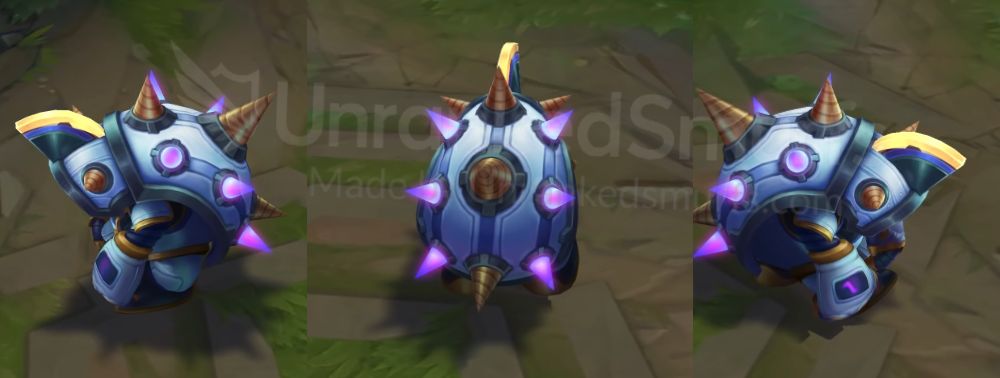 Astronaut Rammus Back and profile in-game