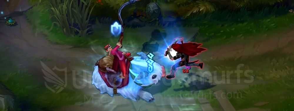 Poro Rider Sejuani Q2 animation