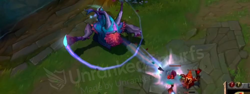 Elderwood Bard Auto attack animation