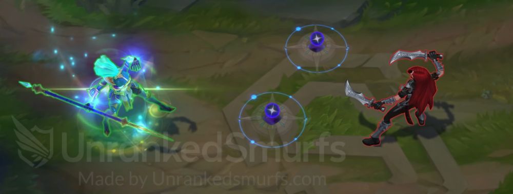 Cosmic Huntress Nidalee E Animation