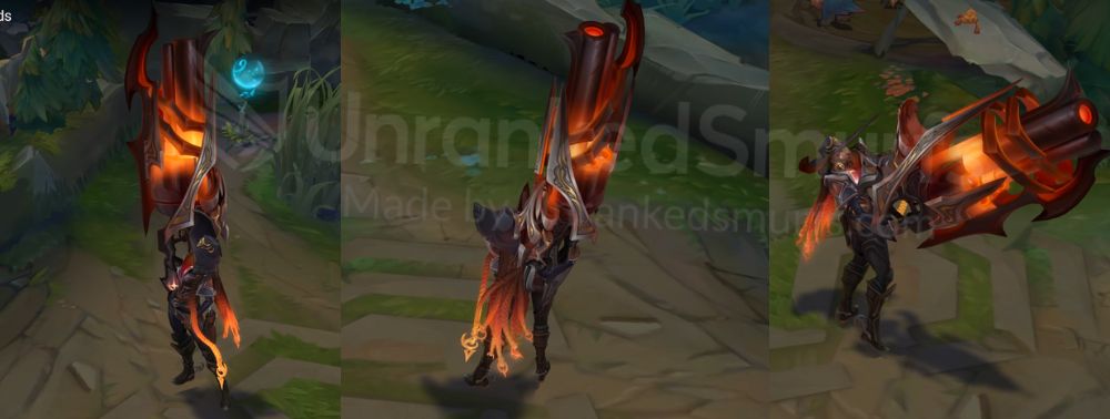 High Noon Senna Back and profile in-game