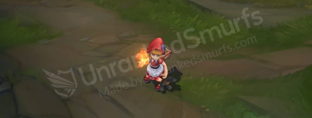 Red Riding Annie skin front
