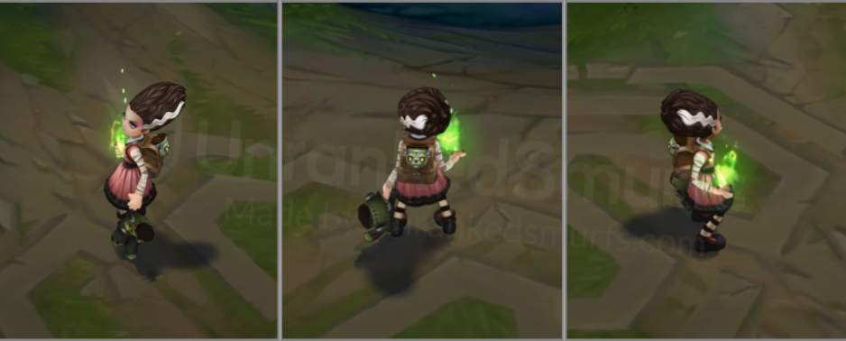 FrankTibbers Annie Profile and back in-game