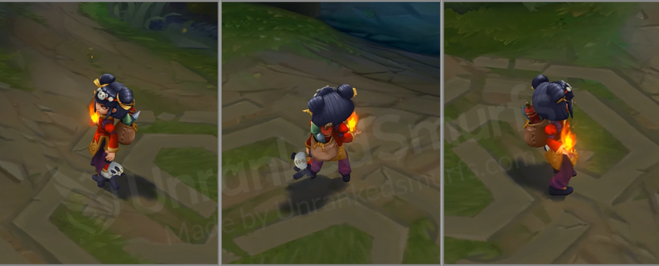 Panda Annie Back and profile