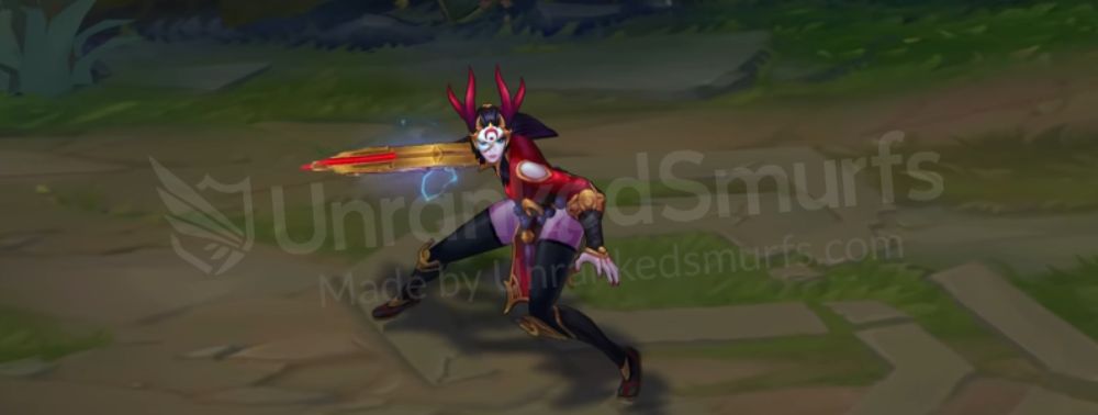 Blood Moon Sivir front in-game