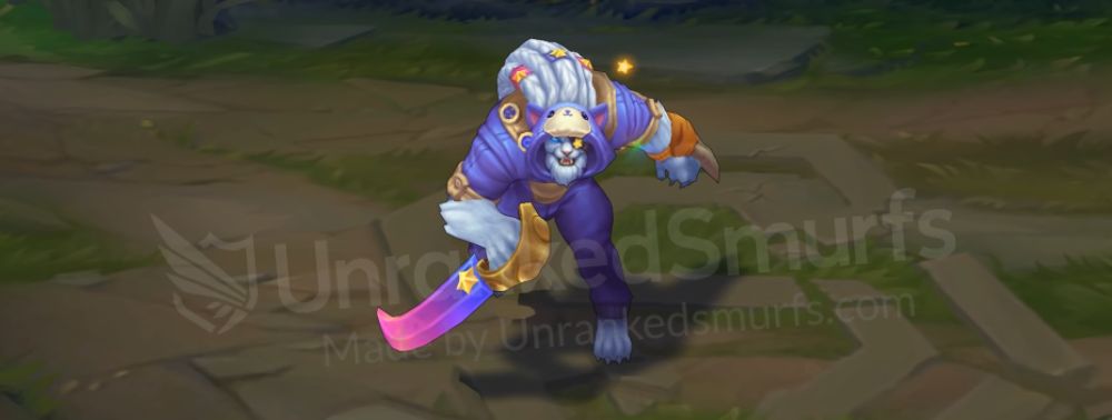 Pretty Kitty Rengar front in-game