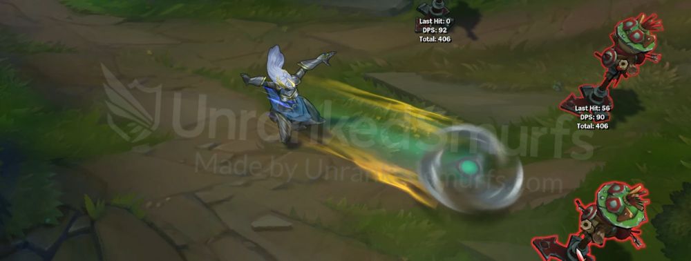 Warden Sivir Q animation