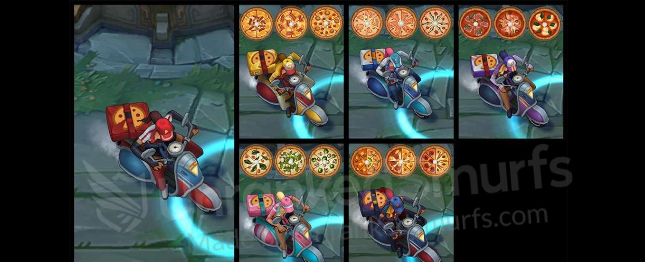 Pizza Delivery Sivir Chromas