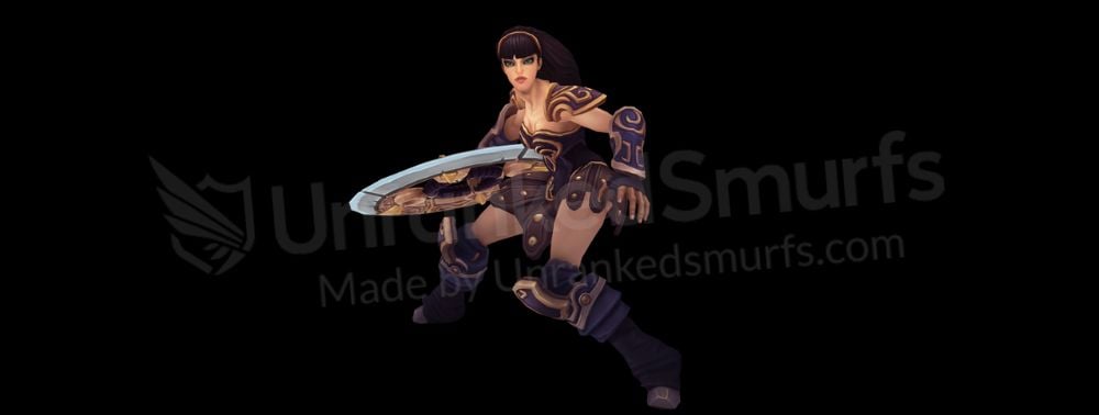 Warrior Princess Sivir front in-game