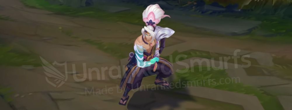 Spirit Blossom Yasuo front in-game
