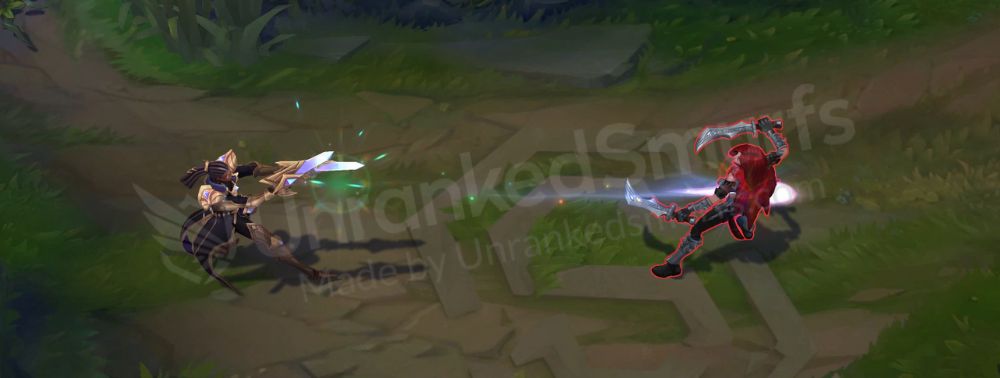 Victorious lucian Auto attack animation