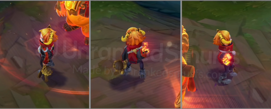Lunar Beast Annie Side and back in-game