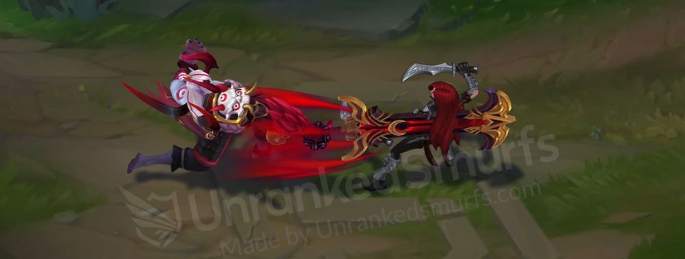 Bloodmoon Aatrox Auto attack animation