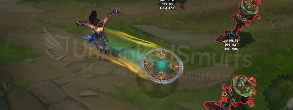 Warrior Princess Sivir Q animation