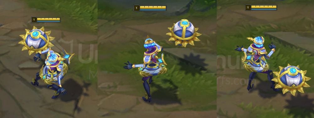 Victorious Orianna Back and profile in-game