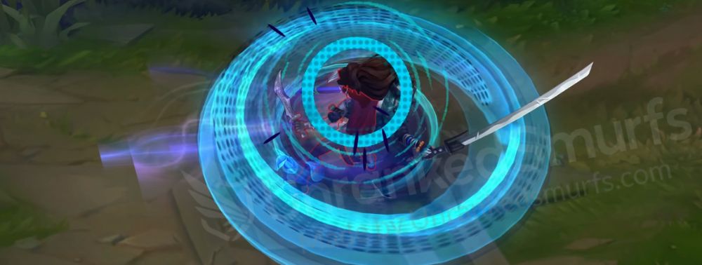 True Damage Yasuo Q3 Animation