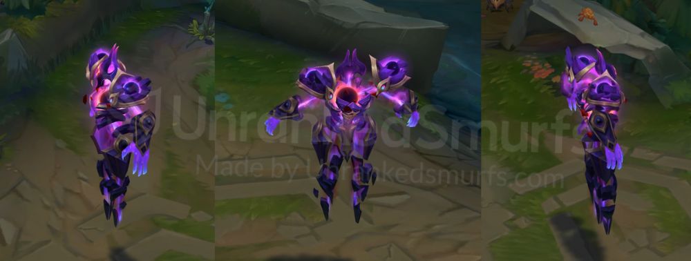 Dark Star Xerath Back and profile in-game