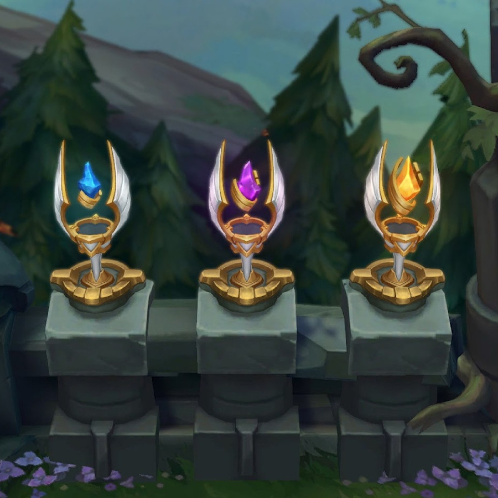 league of legends clash trophies