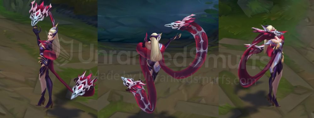 Coven Evelynn Back and profile in-game
