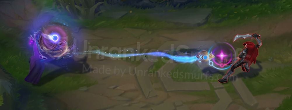 Dark Cosmic Jhin Q animation