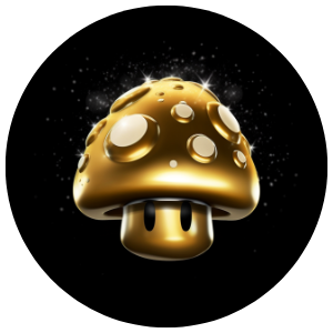 Mario golden mushroom