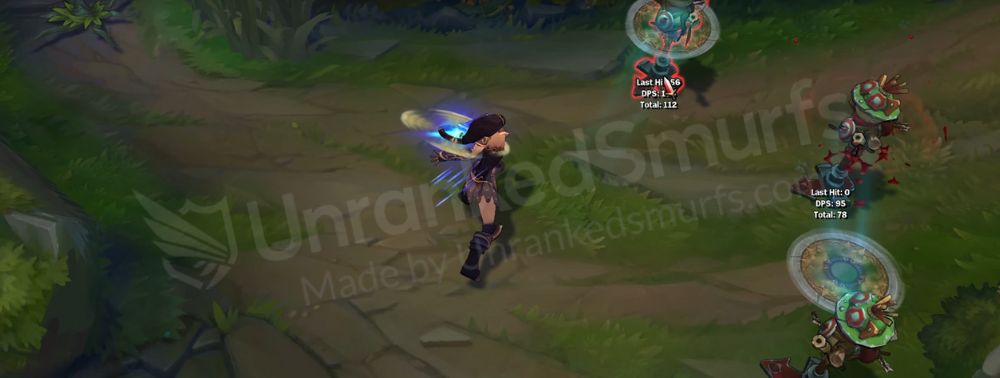 Warrior Princess Sivir W Animation