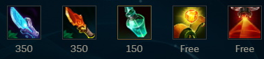 Elise starting items