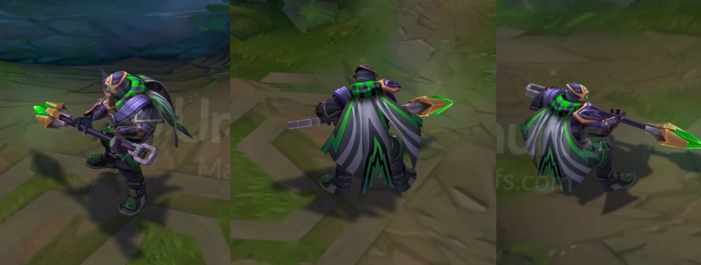 Conqueror Jax Back and profile in-game