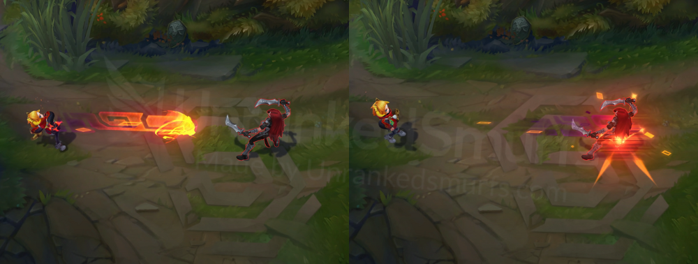 Lunar Beast Annie Q animation, particles