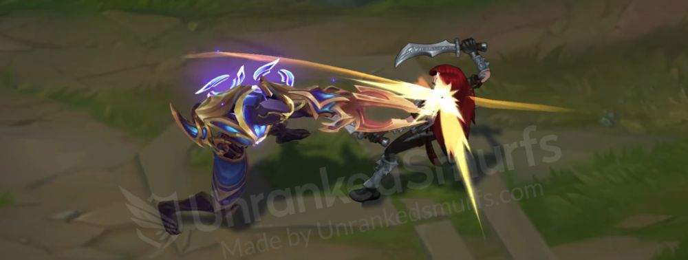 Galaxy Slayer Zed Auto attack animation