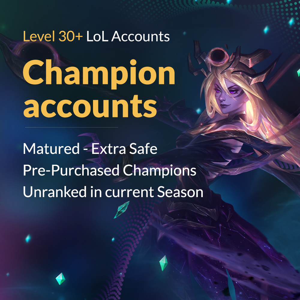 Ranked lol accounts CTA