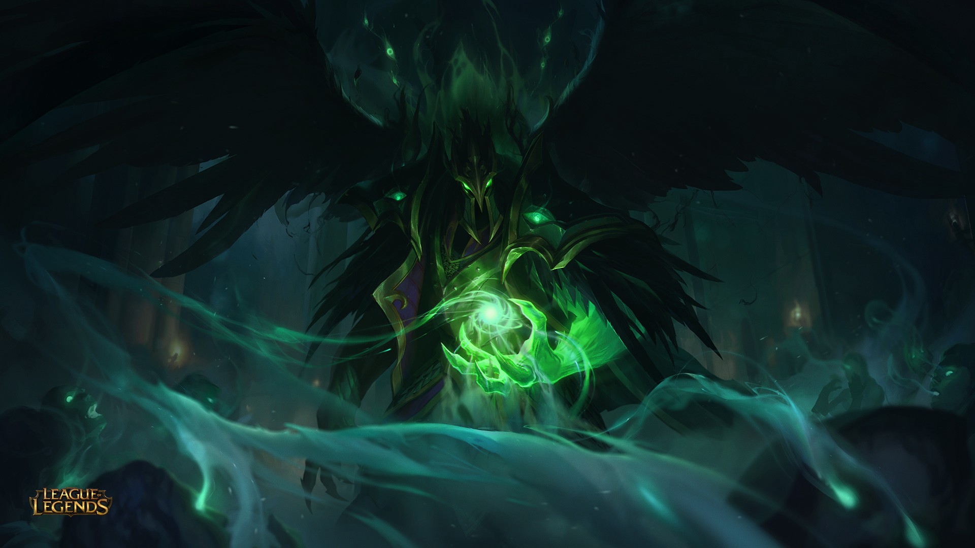 league of legends st patricks day tyrant swain skin