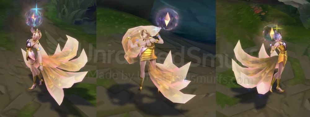 Prestige K/DA Ahri back and profile