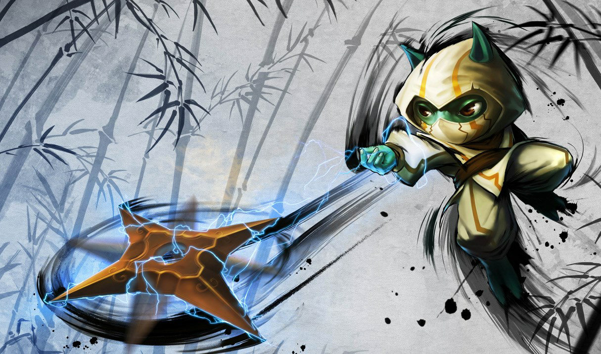 Splash art of swamp master kennen