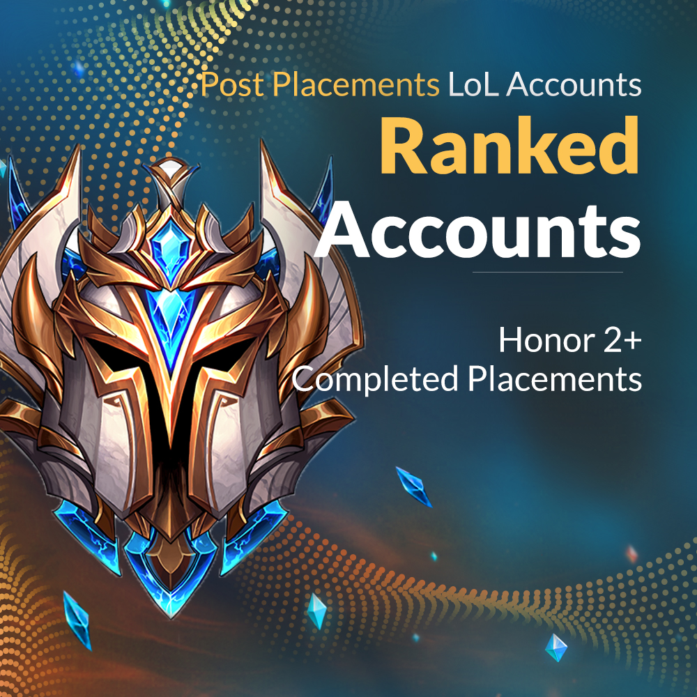 Ranked lol accounts CTA