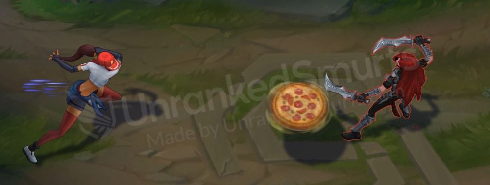 Pizza Delivery Sivir Auto attack animation