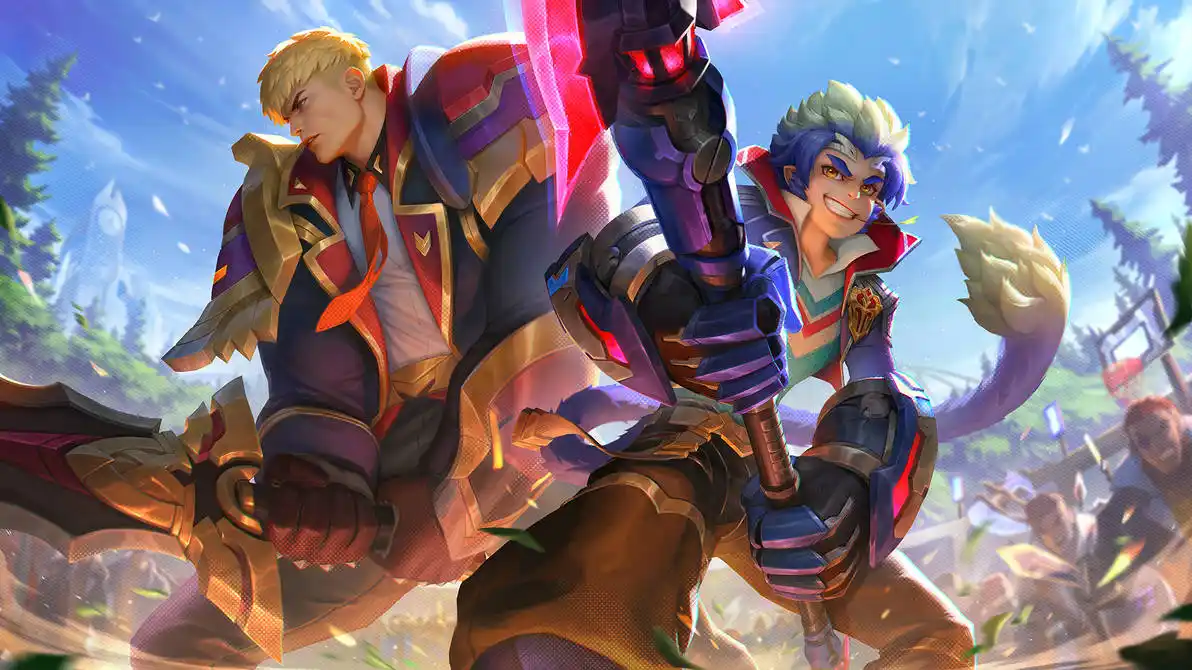 Wukong and Garen