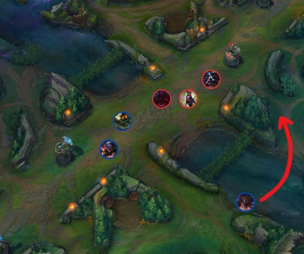 flanking image lol
