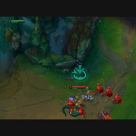 galio go in gank
