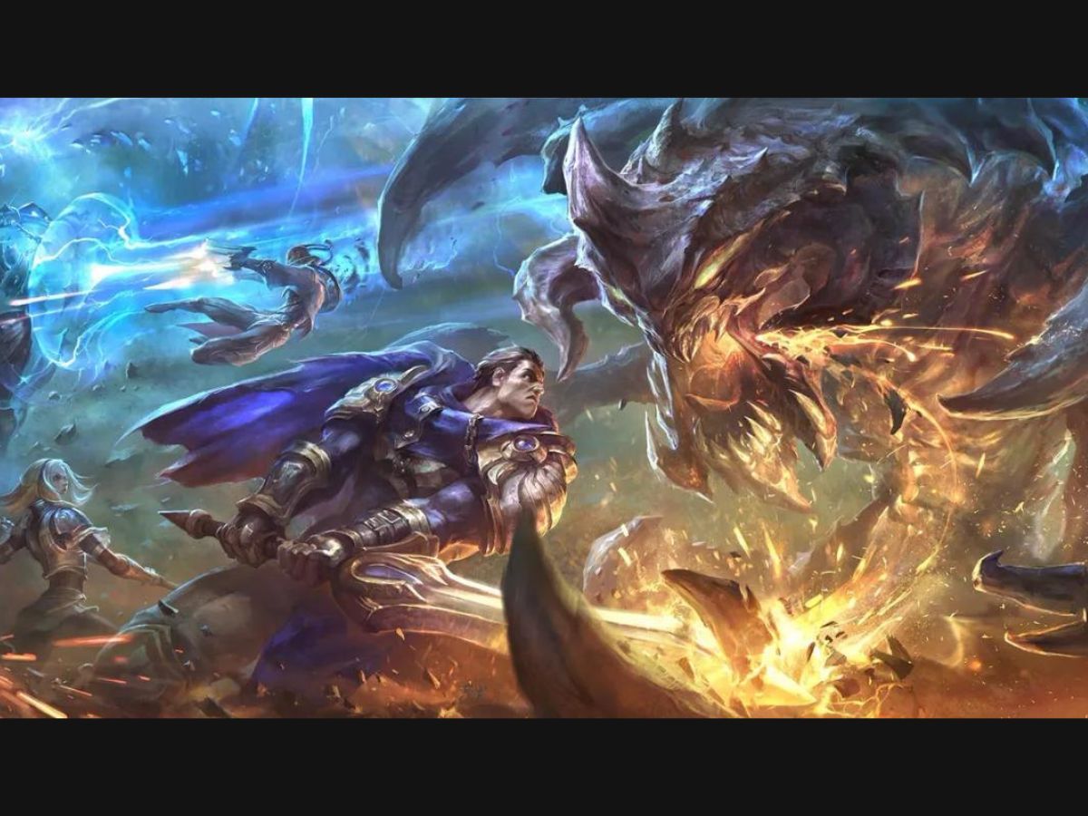 garen sword fight lol