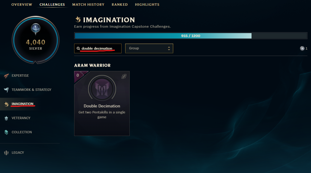 Double Decimation lol client