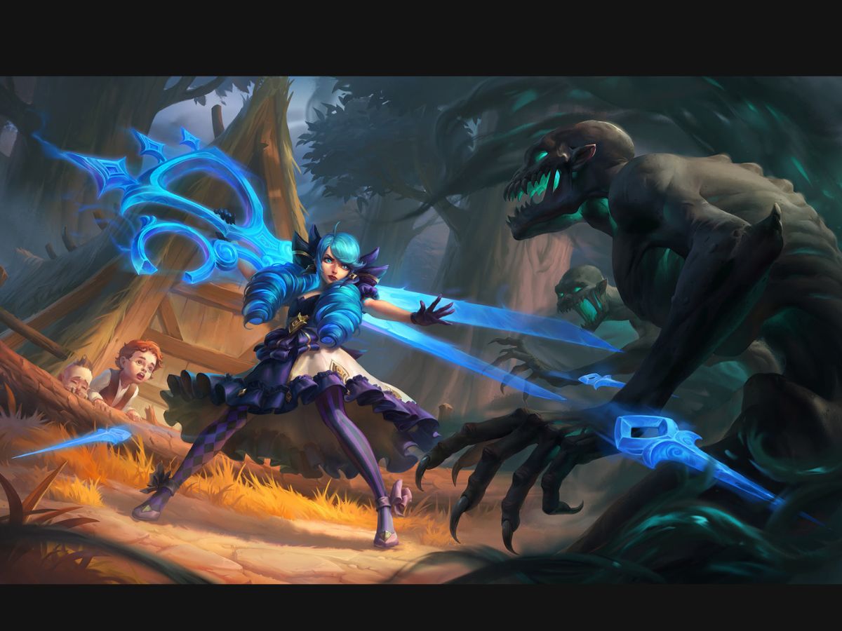 gwen fights the gholum