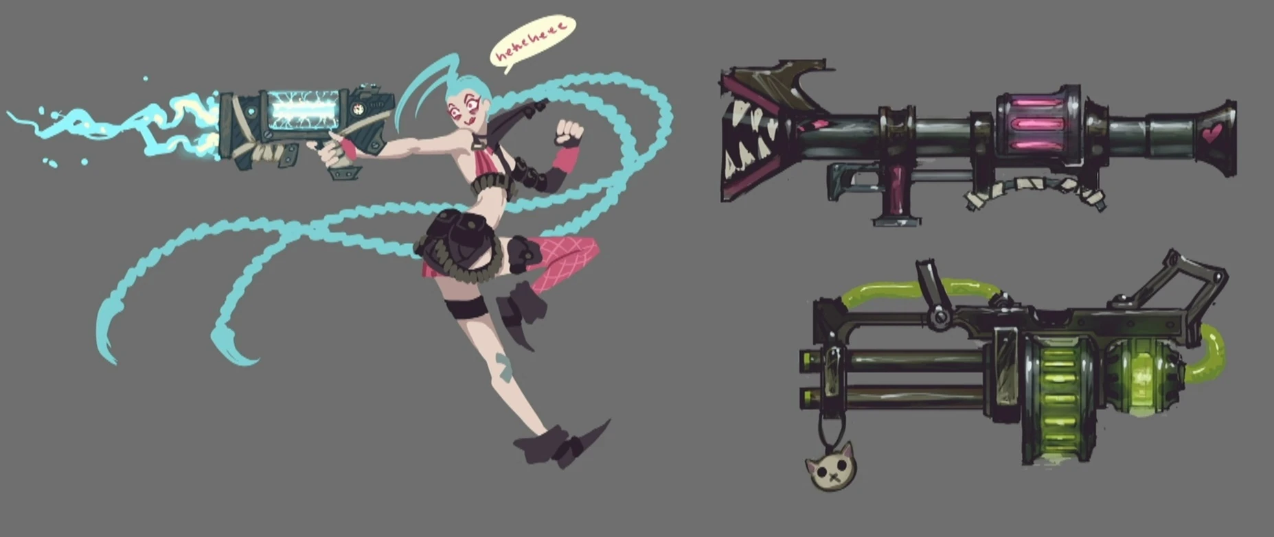 Jinx’s guns