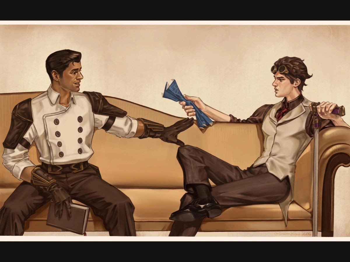 viktor and jayce friends arcane