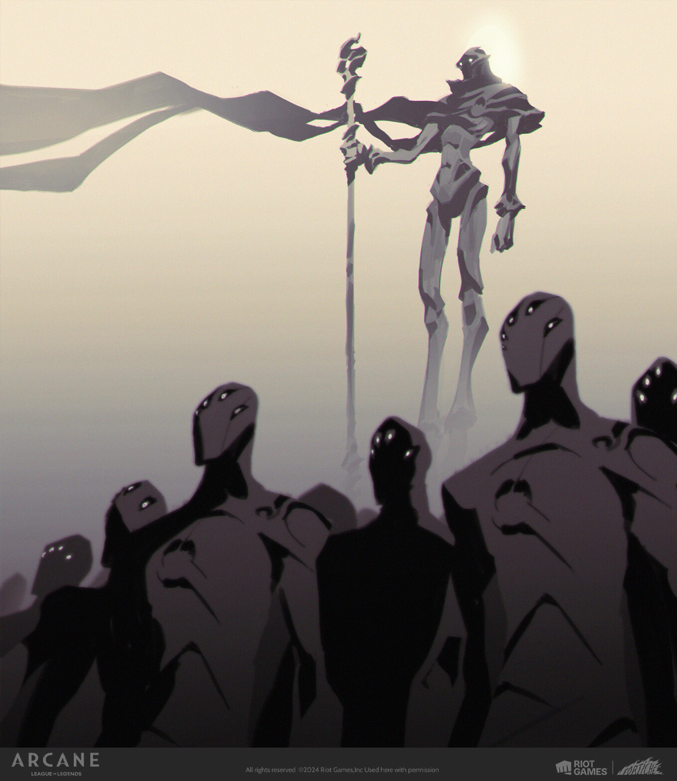 Viktor with his followers