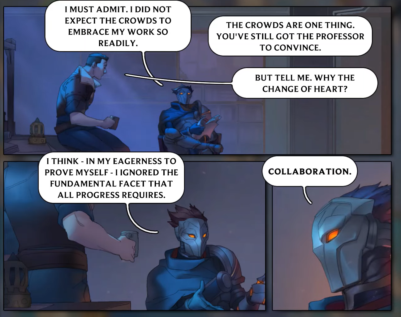 Viktor and Jayce comics