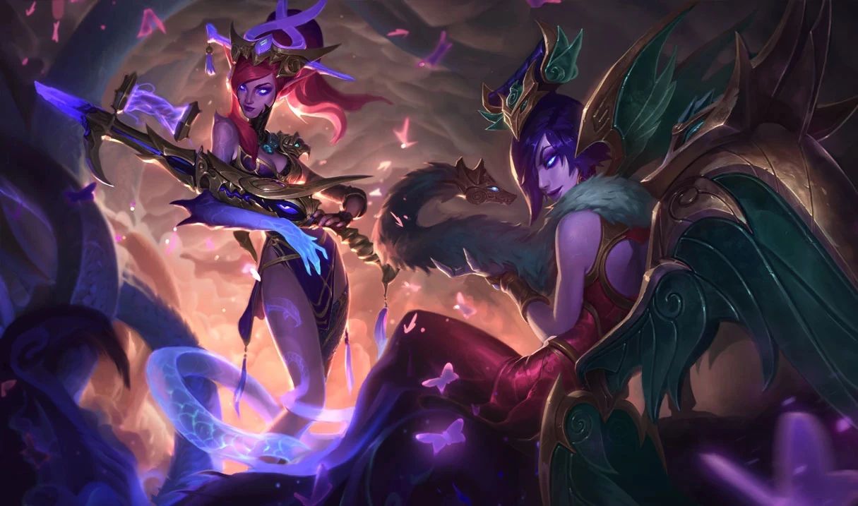 lunar wraith morgana and caitlyn